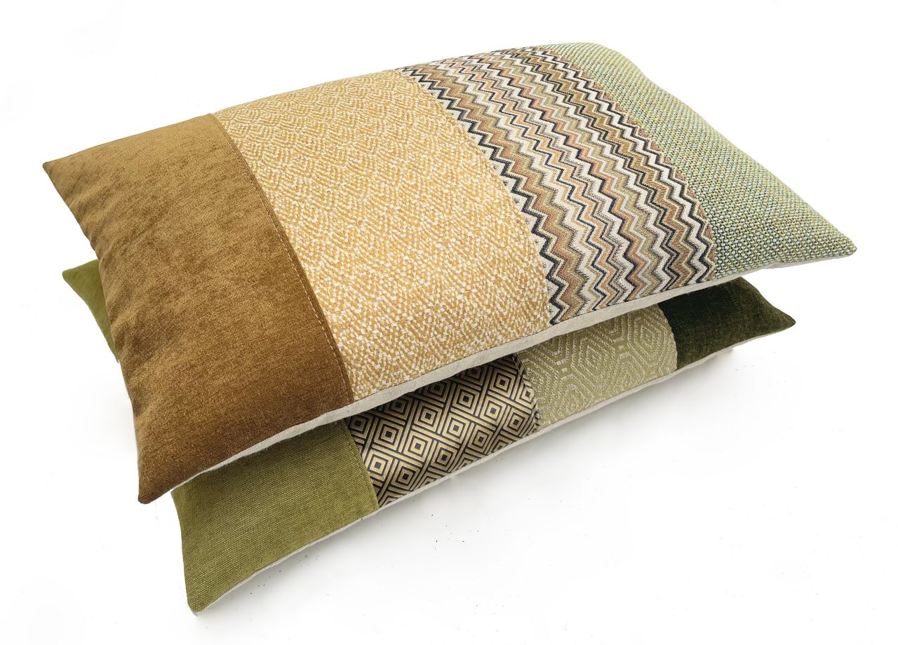 patchwork cushions