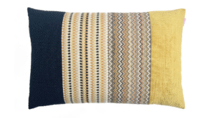 kussen Amber 40x60cm zwart en geel