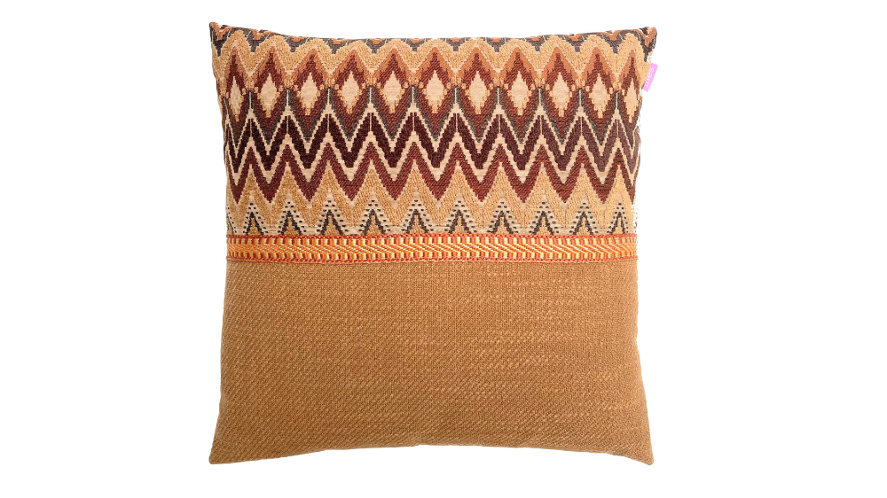 C4 kussen Crescent 50x50cm oker