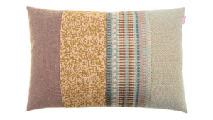 kussen Elements 40x60cm lichtblauw en roze