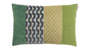 kussen I like green 40x60cm groen en grijs