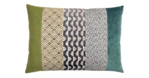 kussen I like green 50x70cm groen en grijs