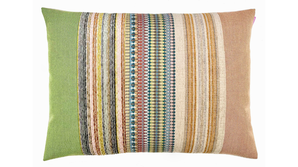 kussen I like green 50x70cm lichtgroen multicolor