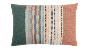 kussen Mix & match 40x60cm donkergroen en terra