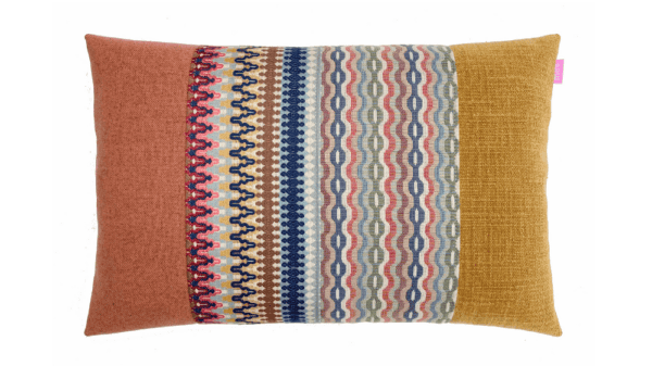kussen Mix & match 40x60cm oker en terra