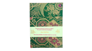 notitieboekje sari A6 groen