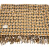 plaid Manteca 135x190cm geel grijs crème