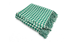 PL7 plaid Manteca 135x190cm groen en wit
