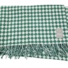 plaid Manteca 135x190cm groen en wit