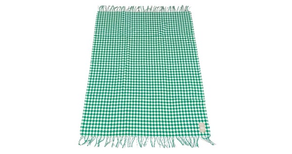 plaid Manteca 135x190cm groen en wit