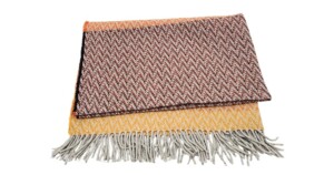 PL9a plaid Manteca 135x190cm roest tinten