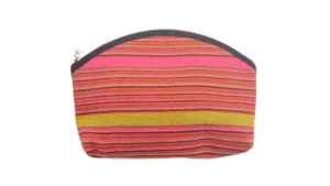 make up tas 25x18cm gestreept