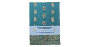 notitieboekje sari A5 turquoise groen