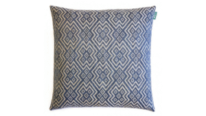 K13 kussen Jute 45x45cm blauw