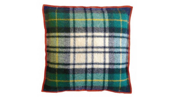 deken kussen 40x40cm blauw en groen