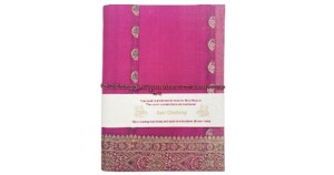 notitieboek sari A4 roze paars