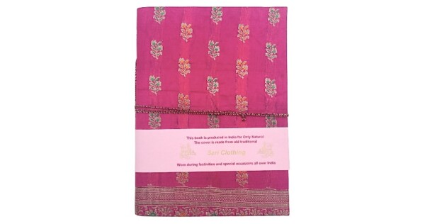 notitieboek sari A4 roze