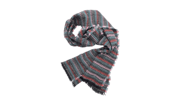 sjaal Harlequin 40x210/220cm multicolor