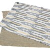 SJ1c omslagdoek en sjaal Reblend 62x162cm crème met grijs en geel