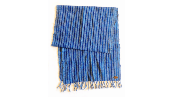 sjaal Sakai 40x190cm Indigo People