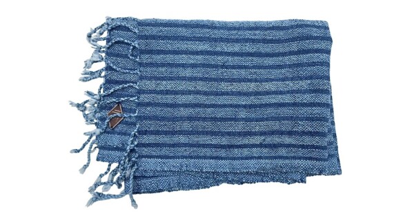 sjaal Sakai 40x190cm Indigo People
