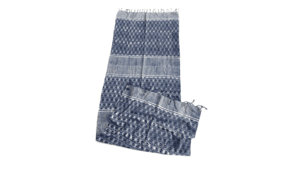 sjaal Toshio 65x200cm Indigo People