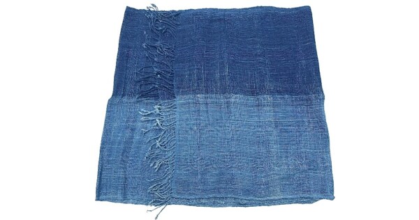 sjaal Goka 50x210cm Indigo People