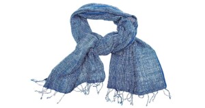 SJ25D sjaal en pareo Minori 58x200cm Indigo People