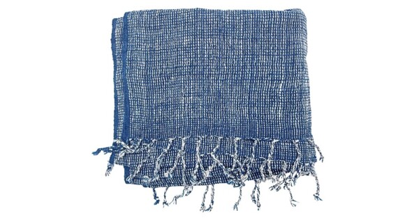 sjaal en pareo Minori 58x200cm Indigo People