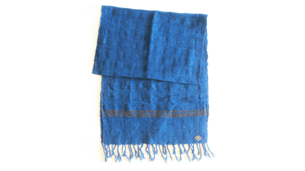 sjaal Tsuru 42x170cm Indigo People