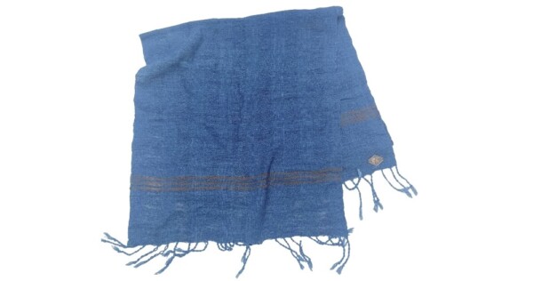 sjaal Tsuru 42x170cm Indigo People