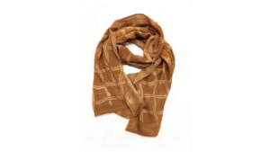 sjaal Bogolan 62x180cm terra