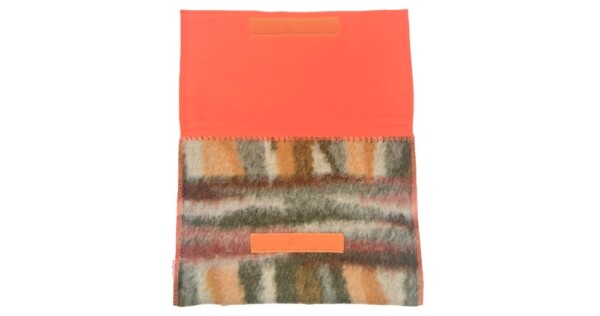 laptoptas Neon 35x25cm oker groen terra wit en neon oranje
