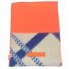 TS8 laptoptas Neon 35x25cm wit met blauw en neon oranje