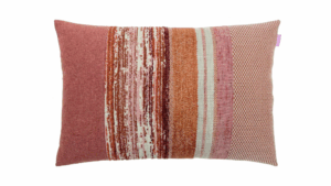 kussen Amarant 40x60cm rose en roest