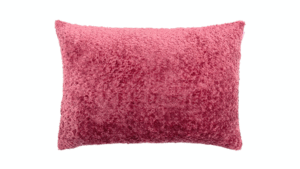 kussen Amarant 35x50cm teddy wijnrood