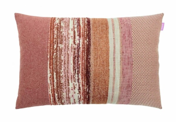kussen Amarant 40x60cm rose en roest
