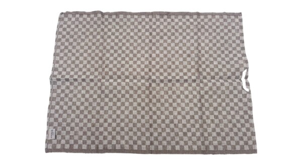 theedoeken Linnen 50x70cm set van 2 bruin