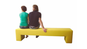 MeS bank 200x40x45cm stof Hallingdal Kvadrat