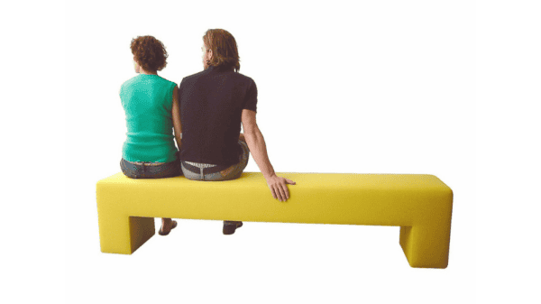 MeS bank 200x40x45cm stof Hallingdal Kvadrat