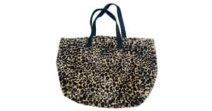 schoudertas bont schoudertas met panterprint - teddy -