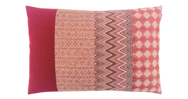 kussen Amarant 40x60cm bordeaux en roze
