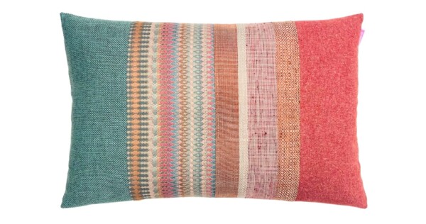 kussen Amarant 40x60cm roze en groen
