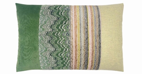 G16 kussen I like green 40x60cm groen en lichtgeel