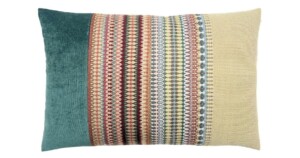 kussen I like green 40x60cm groen en lichtgeel multicolor