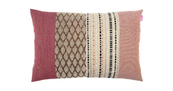 kussen Istanbul 40x60cm roze en zand