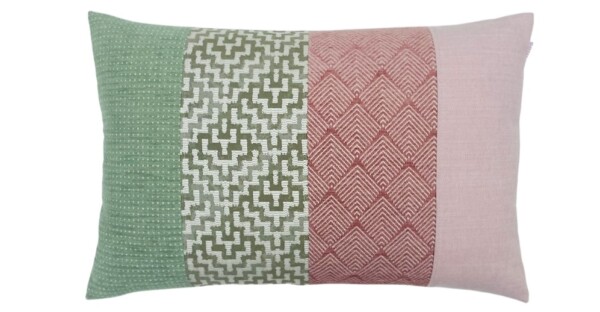 IS11 kussen Istanbul 40x60cm roze en groen