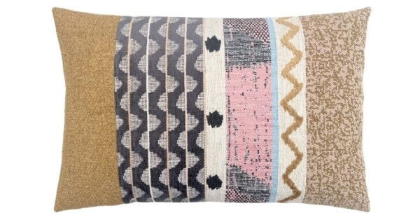 IS3 kussen Istanbul 40x60cm lichtroze en camel