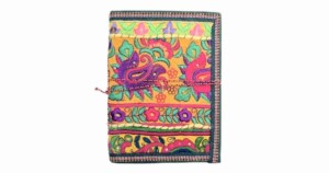 notitieboek Diary 20x15x1cm geel multicolor A5