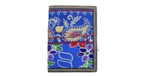 notitieboek Diary 20x15x1cm kobalt blauw multicolor A5